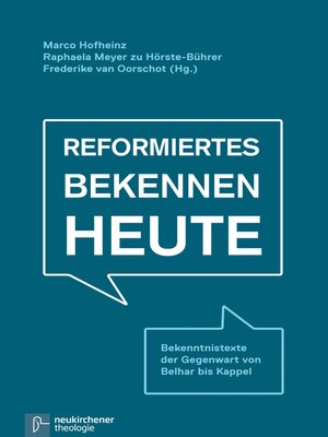 cover image of Reformiertes Bekennen heute